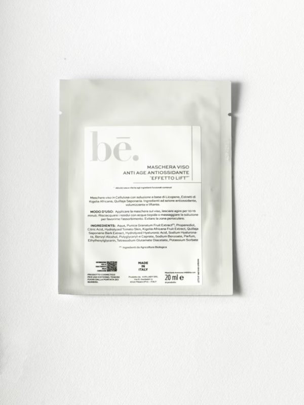 MASCHERA VISO ANTI-AGE ANTIOSSIDANTE "EFFETTO LIFT"