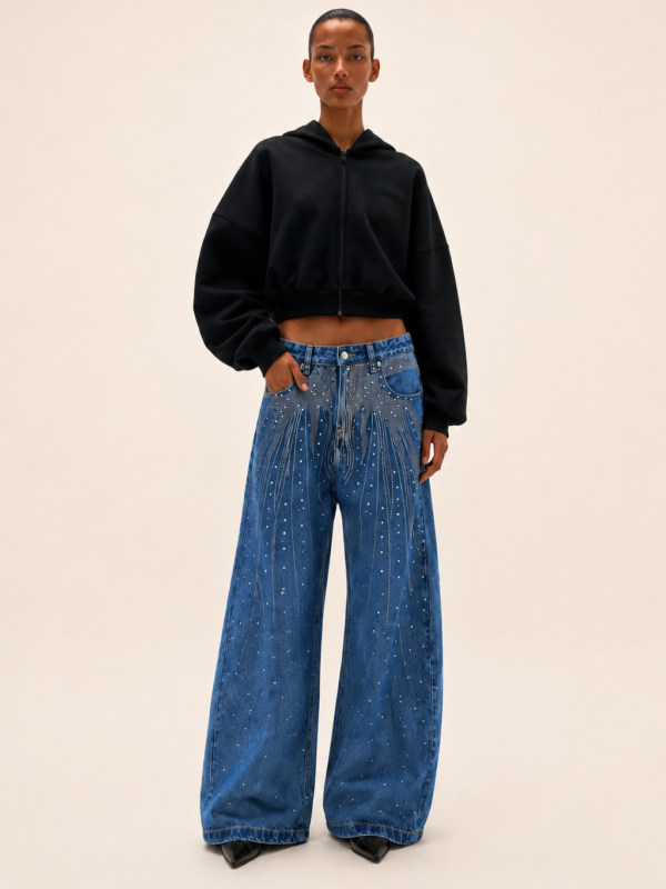 STARFALL JEANS DENIM BLUE