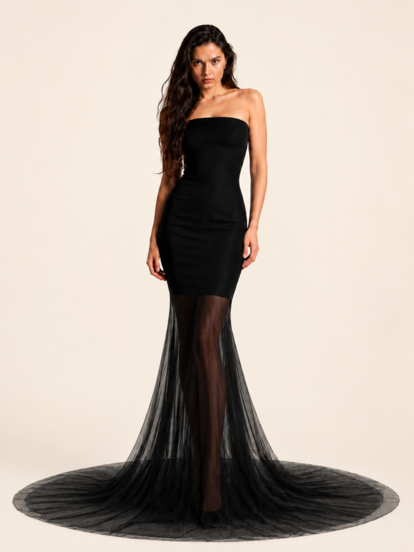 NOCTURNE VEIL GOWN