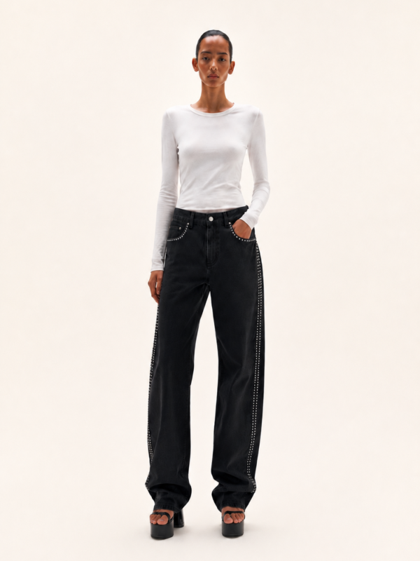 CHROME FRAME JEANS